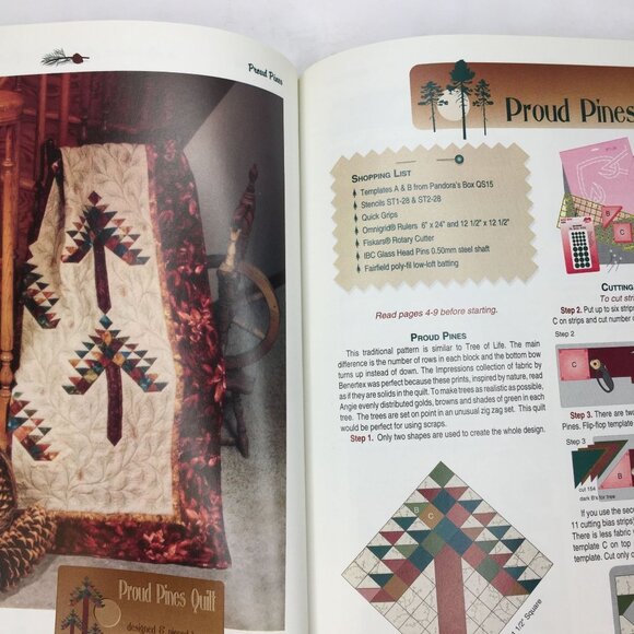 Vintage 1997 Decorating With Theme Quilts Book Sharlene Jorgenson Pattern Design - Picture 7 of 10